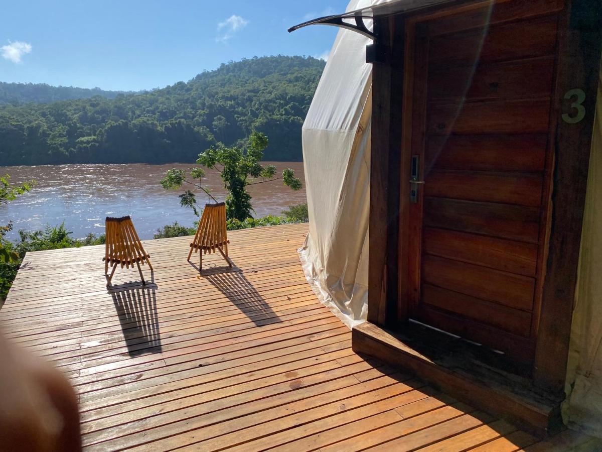La Mision Mocona - Lodge De Selva Saltos del Moconá Екстериор снимка
